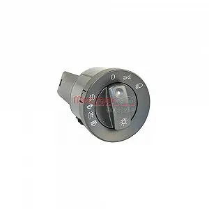 Вимикач основного світла METZGER 0916389 для AUDI, для автомобілів з бортовим комп'ютером - Фото 1