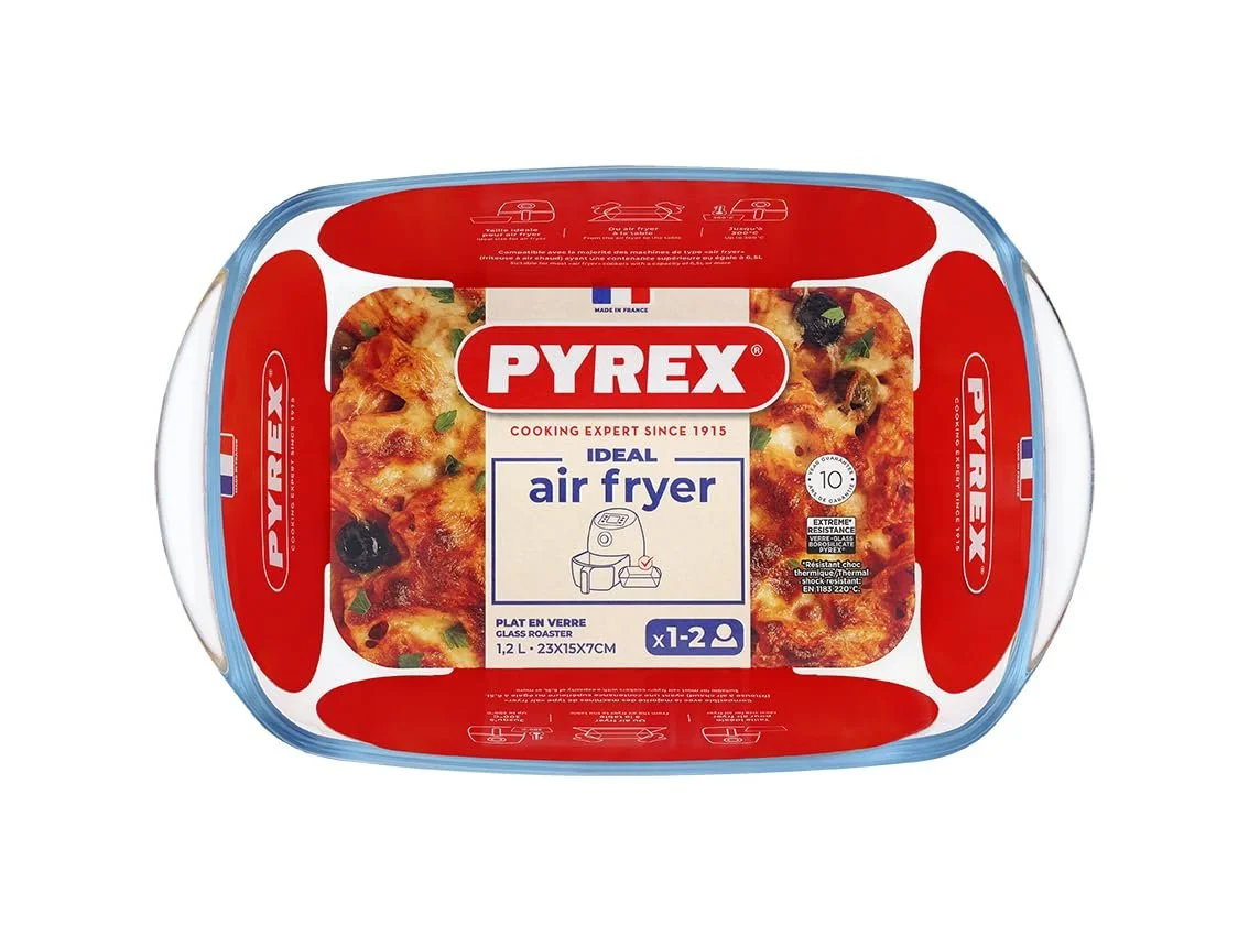 Форма для запекания PYREX Preware стеклянная прямоугольная 23x15 см 1,1 л, фото №3