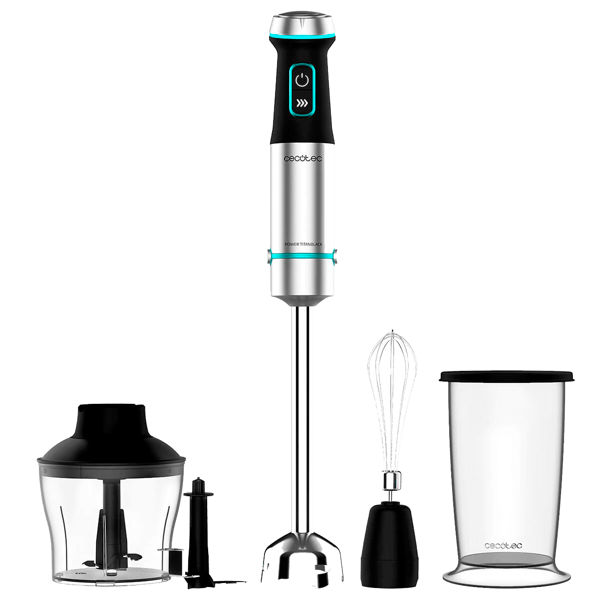 Блендер CECOTEC Power TitanBlack 1200 XL Cream & Crush, фото №1