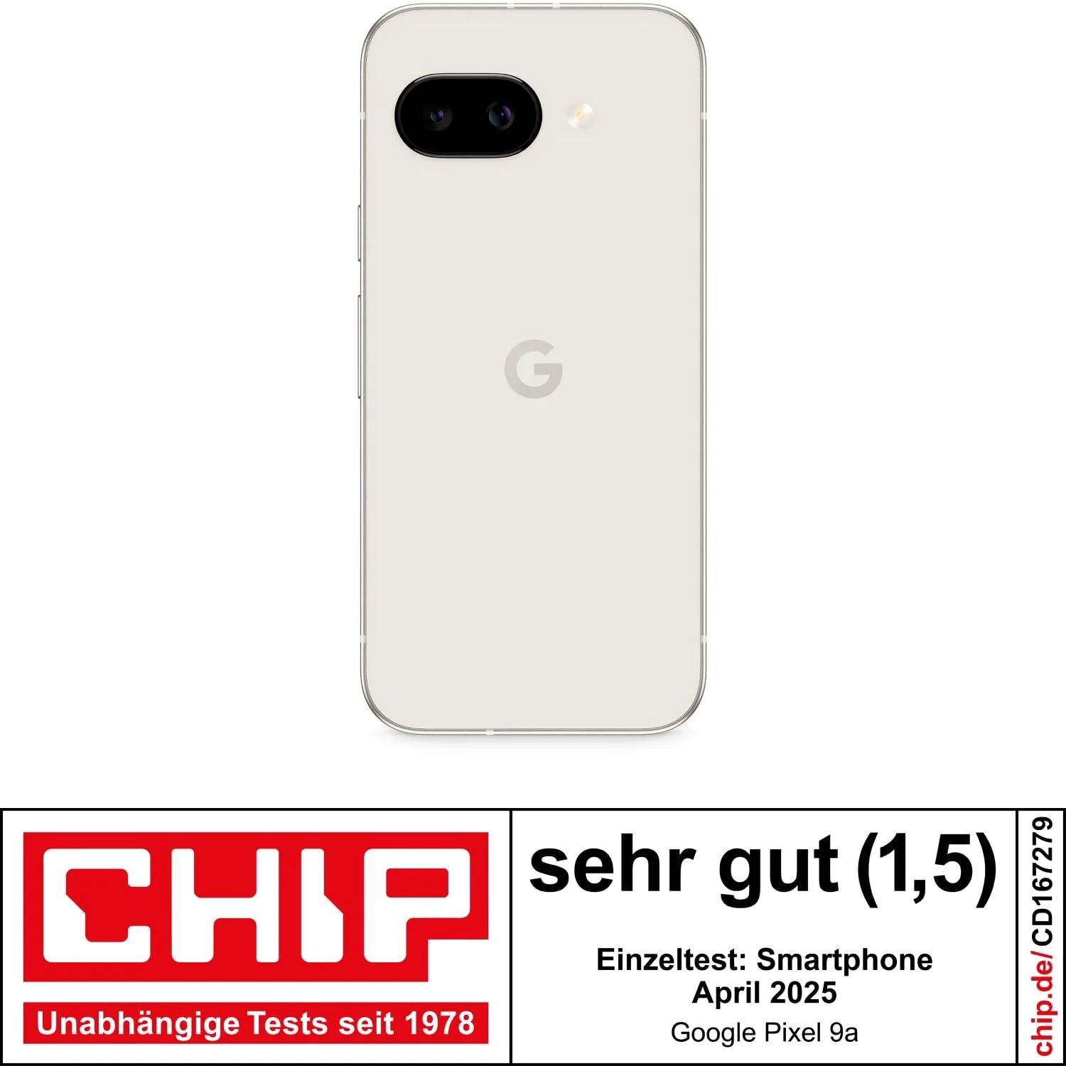 Смартфон Google Pixel 9a Android AI Camera 128 ГБ Porcelain, фото №3