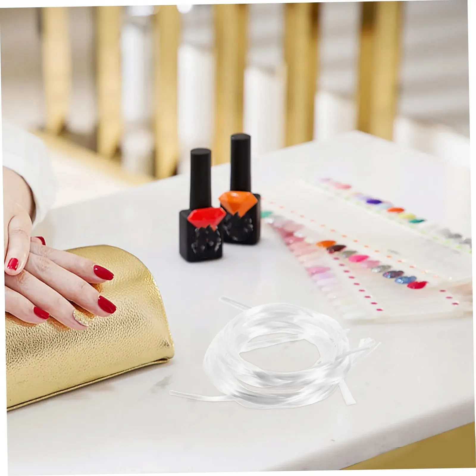 3 рулона волокна для наращивания PACKOVE, белая нить, фото №7 3 рулона волокна для наращивания PACKOVE, белая нить, фото №7