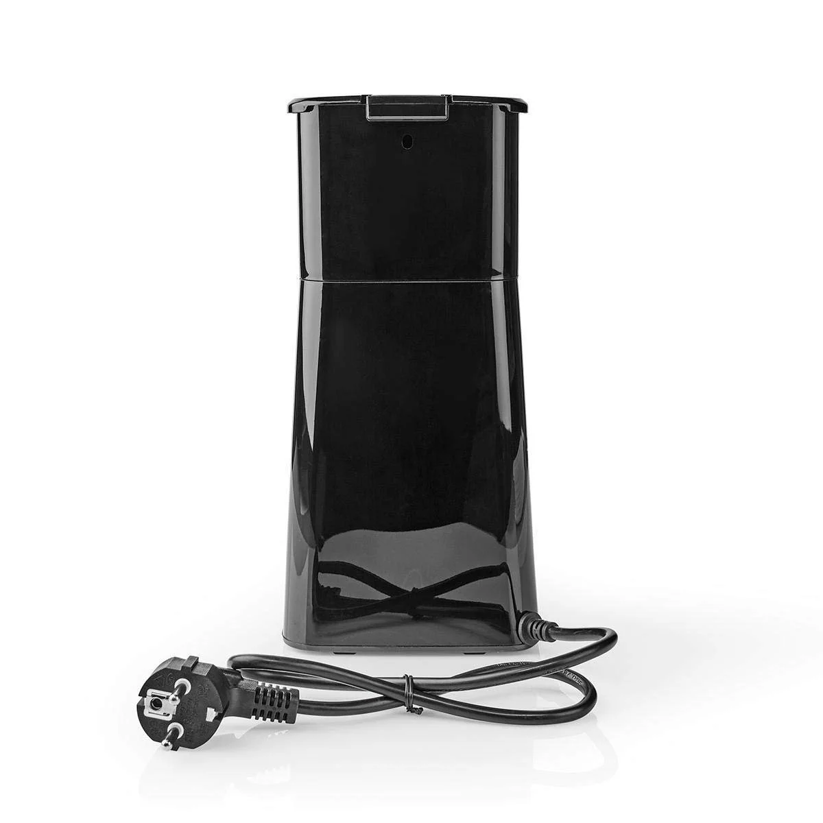 Фільтраційна кавоварка Nedis 0.4 L на 1 чашку з таймером чорна/срібляста, фото №4