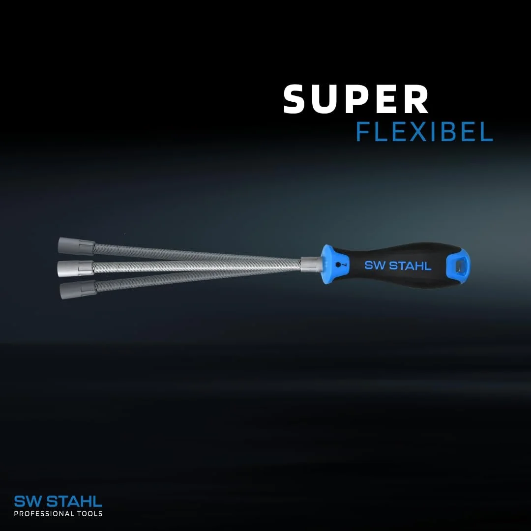 Викрутка SW Stahl 7 мм Hexagon Flexible Shaft 200 мм, фото №3
