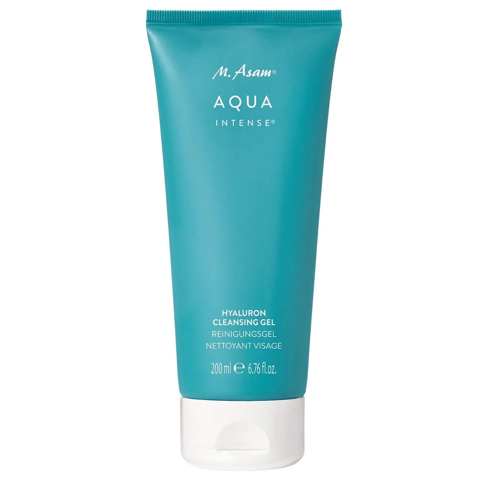 Гель для умывания M. Asam Aqua Intense Hyaluronic, 200 мл Нежное очищение лица с увлажняющим эффектом, удаляет макияж и загрязнения, без отдушек, веганский, уход за кожей любого типа, фото №1 Гель для умывания M. Asam Aqua Intense Hyaluronic, 200 мл Нежное очищение лица с увлажняющим эффектом, удаляет макияж и загрязнения, без отдушек, веганский, уход за кожей любого типа, фото №1