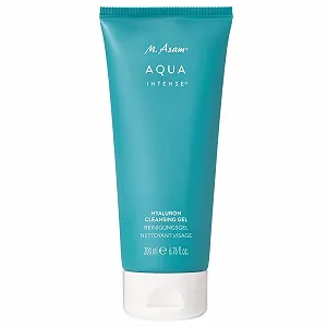 Гель для умывания M. Asam Aqua Intense Hyaluronic, 200 мл Нежное очищение лица с увлажняющим эффектом, удаляет макияж и загрязнения, без отдушек, веганский, уход за кожей любого типа - Фото 1