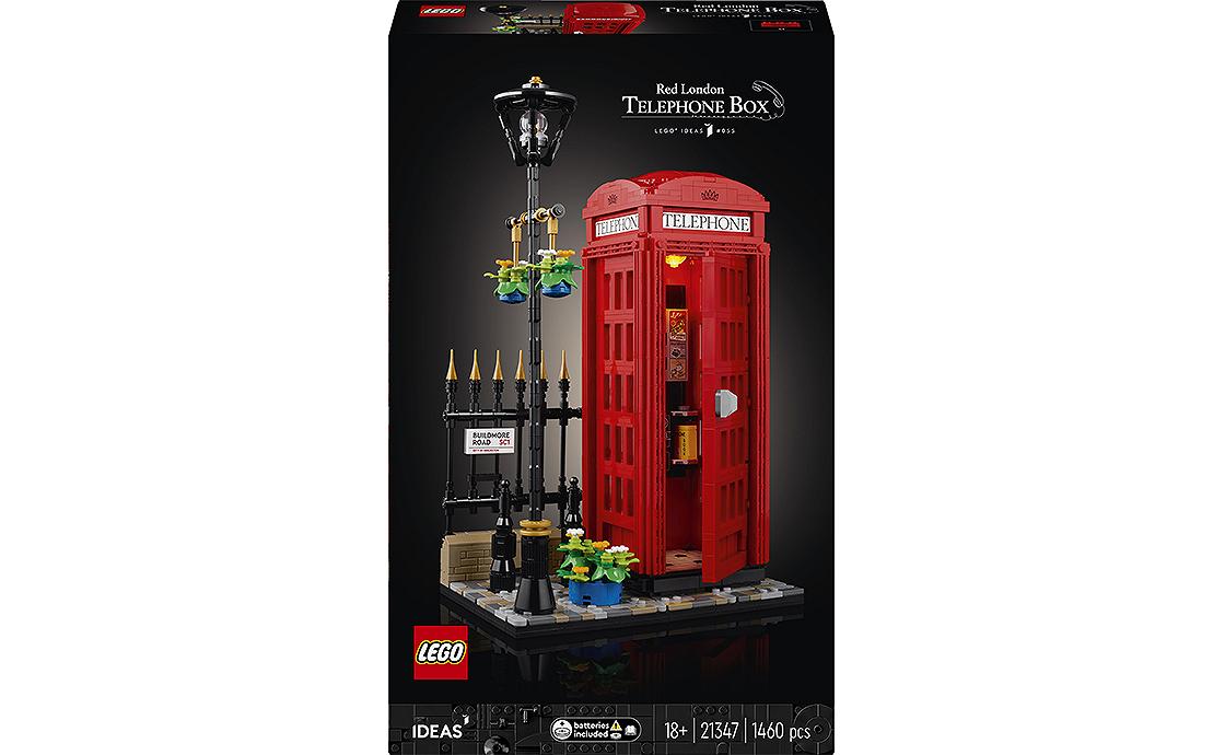 Конструктор Лего LEGO Ideas Красная лондонская телефонная будка 21347, фото №1