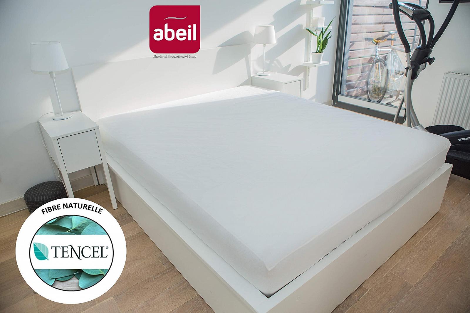 Наматрасник Abeil Водонепроницаемый Tencel PU Jersey Белый, 160 x 200 см, фото №4