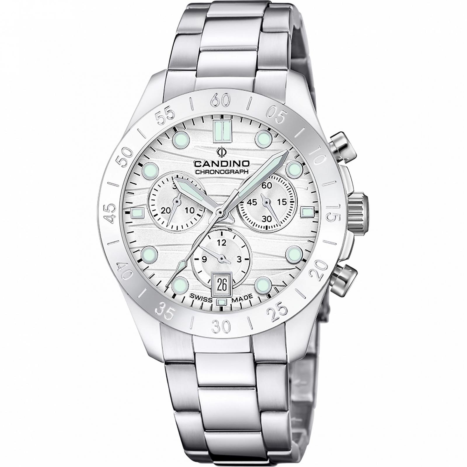 Жіночий годинник Candino, C4783/1, сріблястий корпус з нержавіючої сталі, фото №1