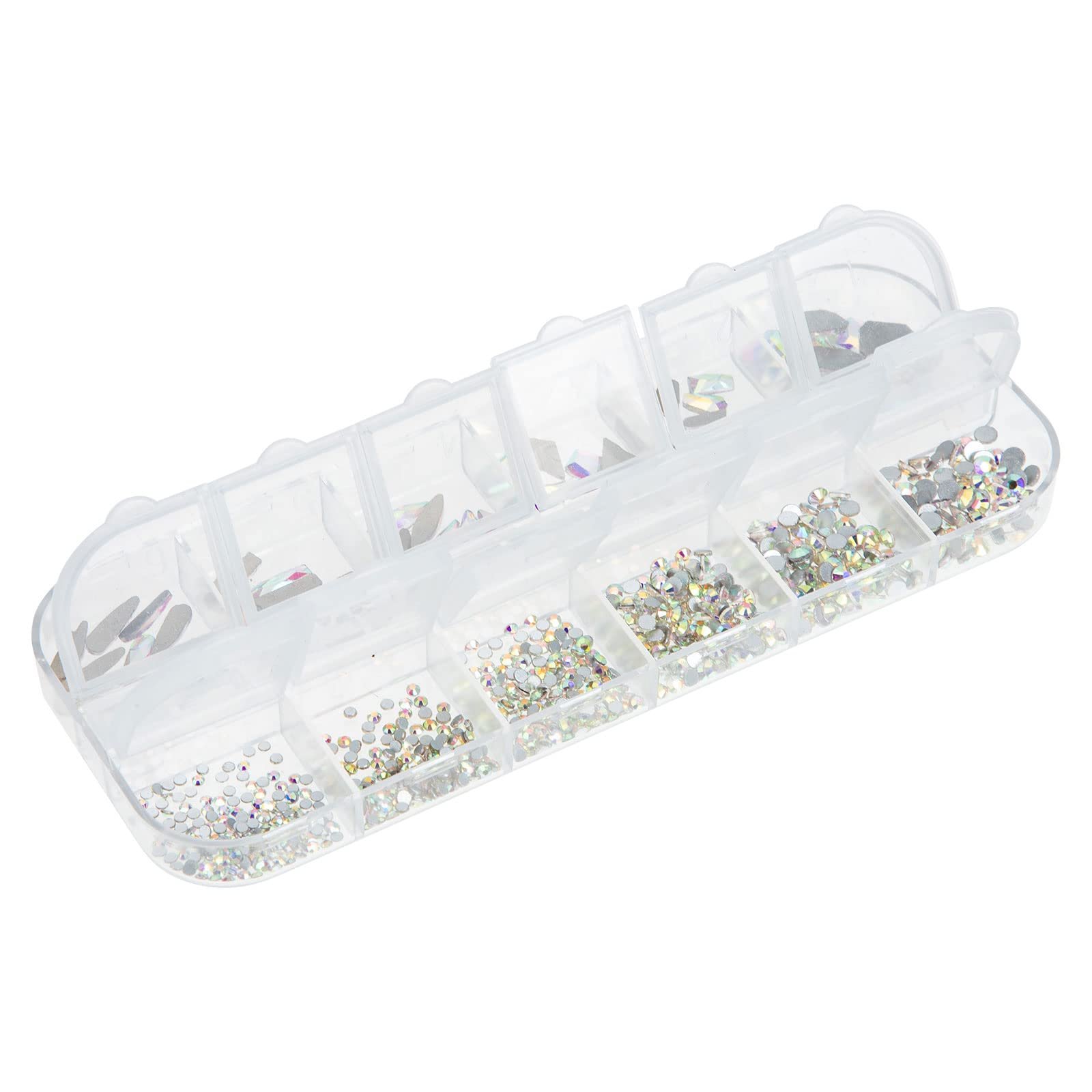 DIY Діаманти для нігтів, прикраси (1 коробка), фото №4