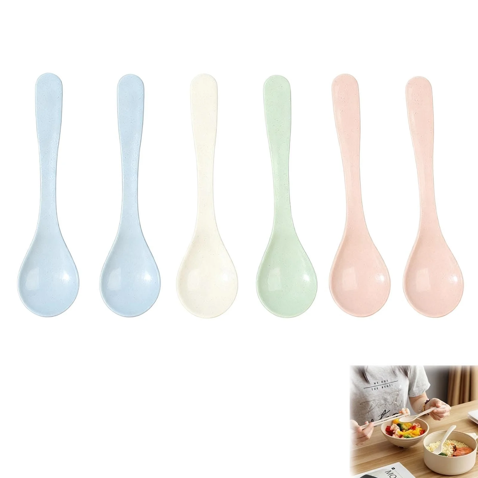 Ложки Пшеничні, Набір 6 шт, фото №6