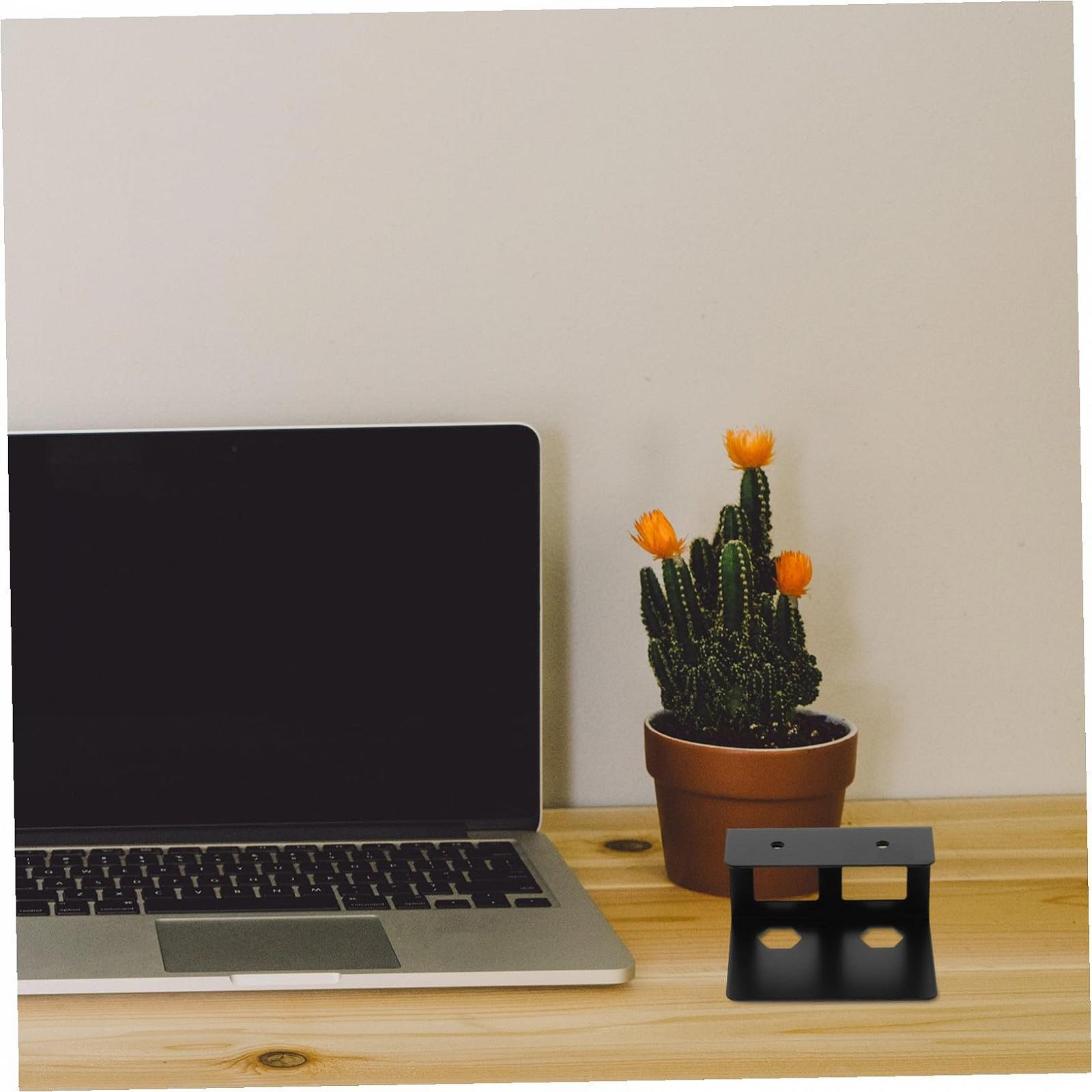 Подставка для ноутбука Untertisch Металл, для ноутбука, планшета, роутера и кабельной коробки Черный, фото №6