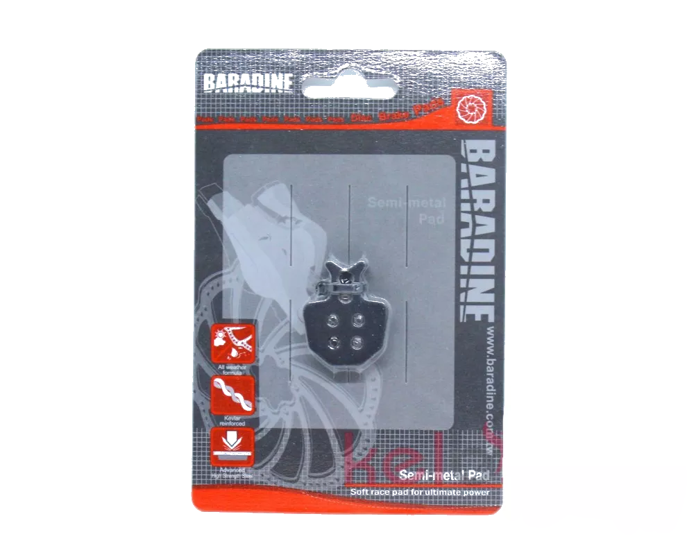 Дисковые тормозные колодки велосипеда Baradine DS-31, фото №2