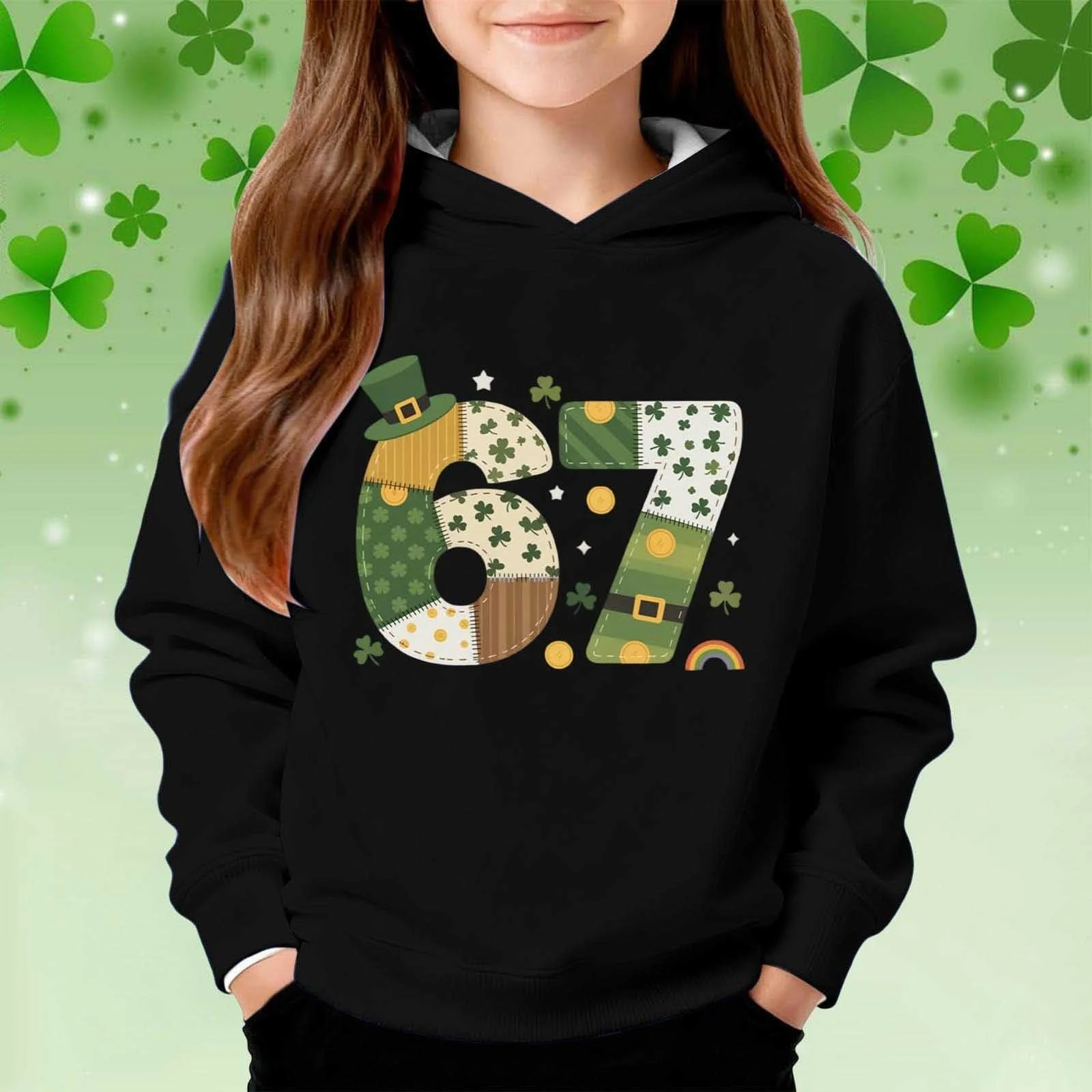 Худі з принтом 67, фото №2