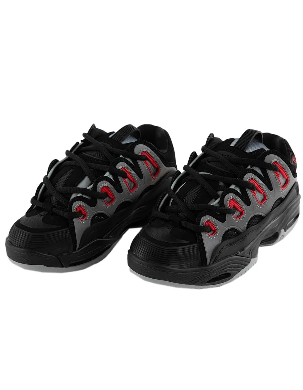 Кросівки Osiris D3 2001 Black/White/Silver, фото №1