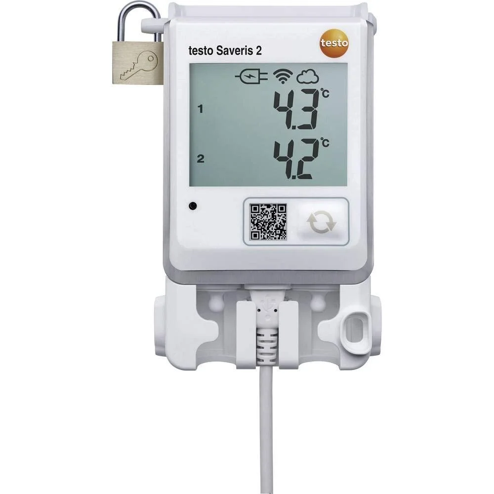 Гігрометр-термометр для дому Testo Saveris 2 T2 Wi-Fi White, фото №3
