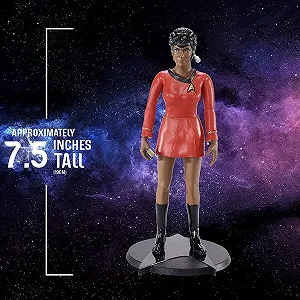 Фігурка згинальна Star Trek: The Original Series Bendyfigs Uhura Noble Toys, 19 см, з підставкою та міні-аксесуарами synthetic.ua - Фото 1