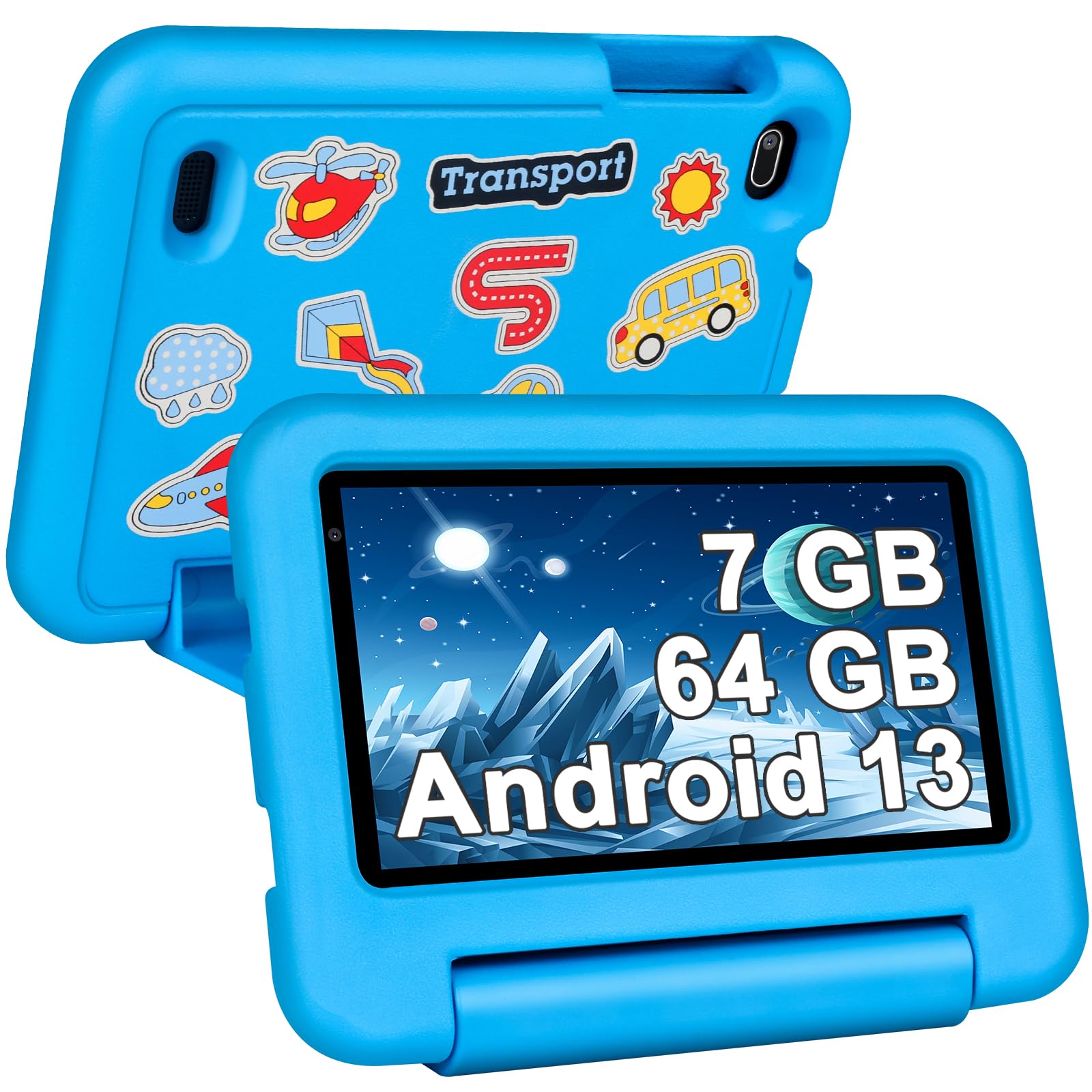 ᐉ Планшет SEBBE S21 Детский 7 дюймов Android 13 7 GB RAM + 64 GB ROM ...