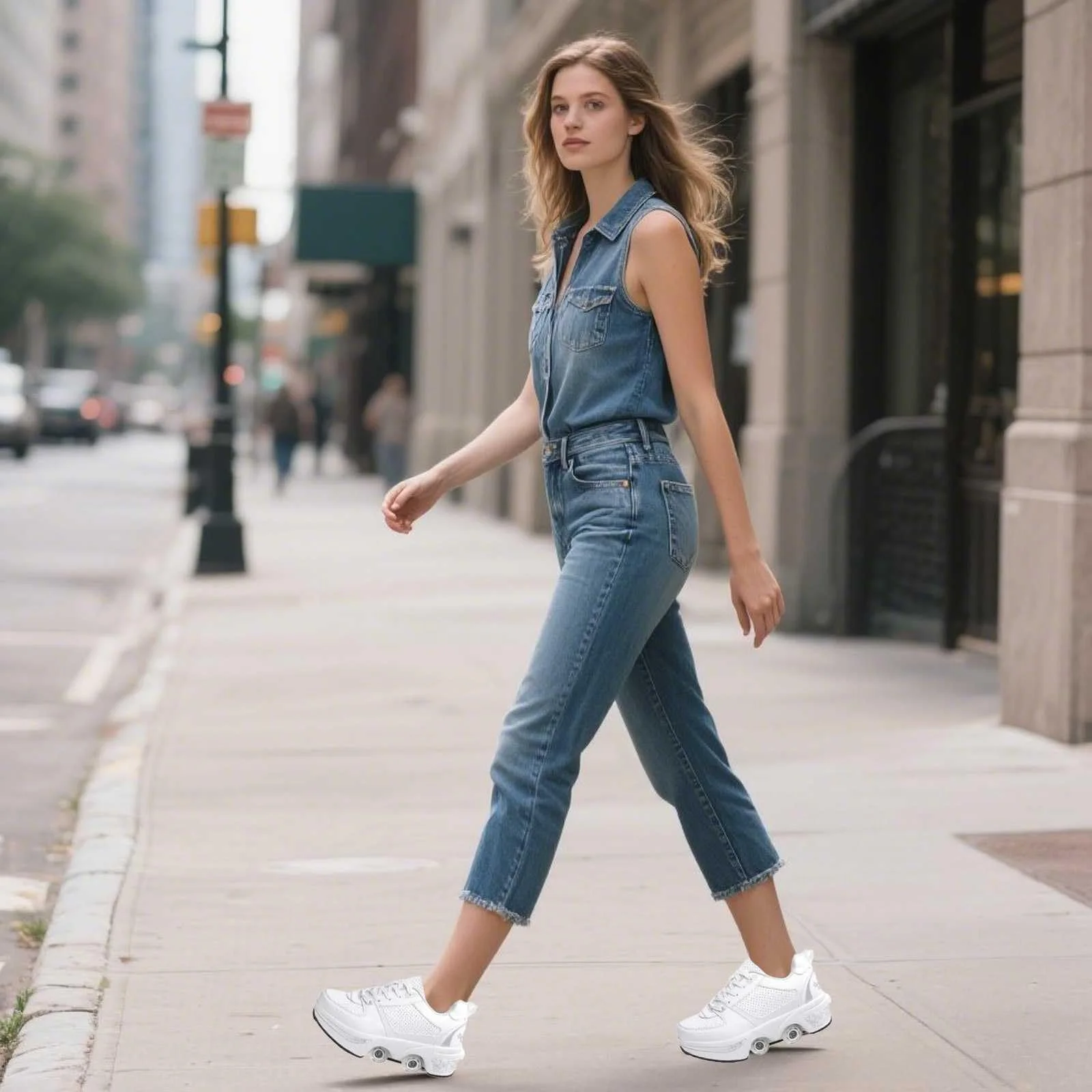 Роликовые Кроссовки Без Бренда 2 в 1, фото №3