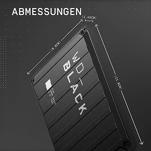 Внешний жесткий диск WD _BLACK P10 Game Drive 2 TB Black synthetic.ua - Фото 1