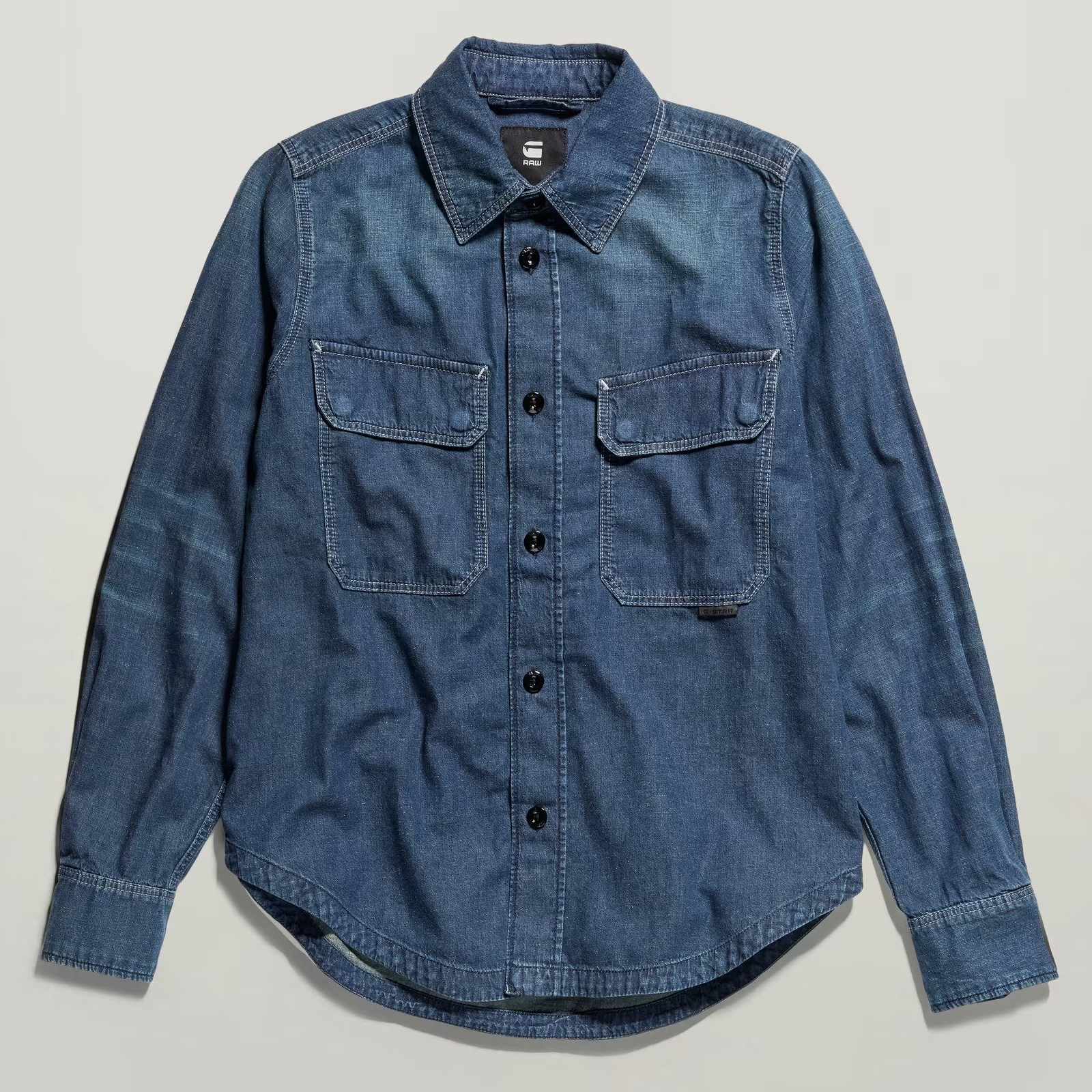 Жіноча сорочка G-Star RAW Flap Pocket Shirt Evergreen - S, фото №4