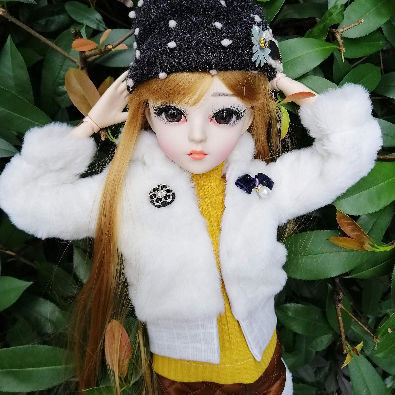 Кукла EVA BJD 1/3 Ball Mechanical Jointed Doll Full Set Clothes 24 дюйма (Rebecca), фото №9