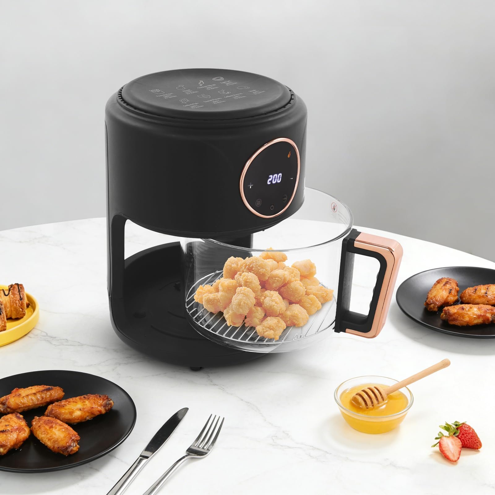 Мультипіч 3.5 л 1200 Вт Black LCD 6 програм, фото №7 Мультипіч 3.5 л 1200 Вт Black LCD 6 програм, фото №7