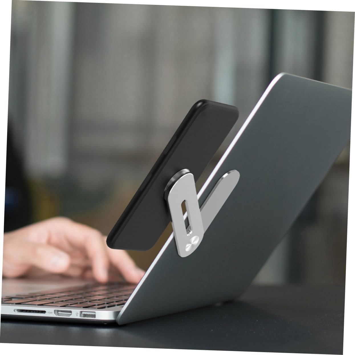 Магнітний Тримач для Телефону Coheali Алюмінієвий Сплав Складний Легкий, фото №6