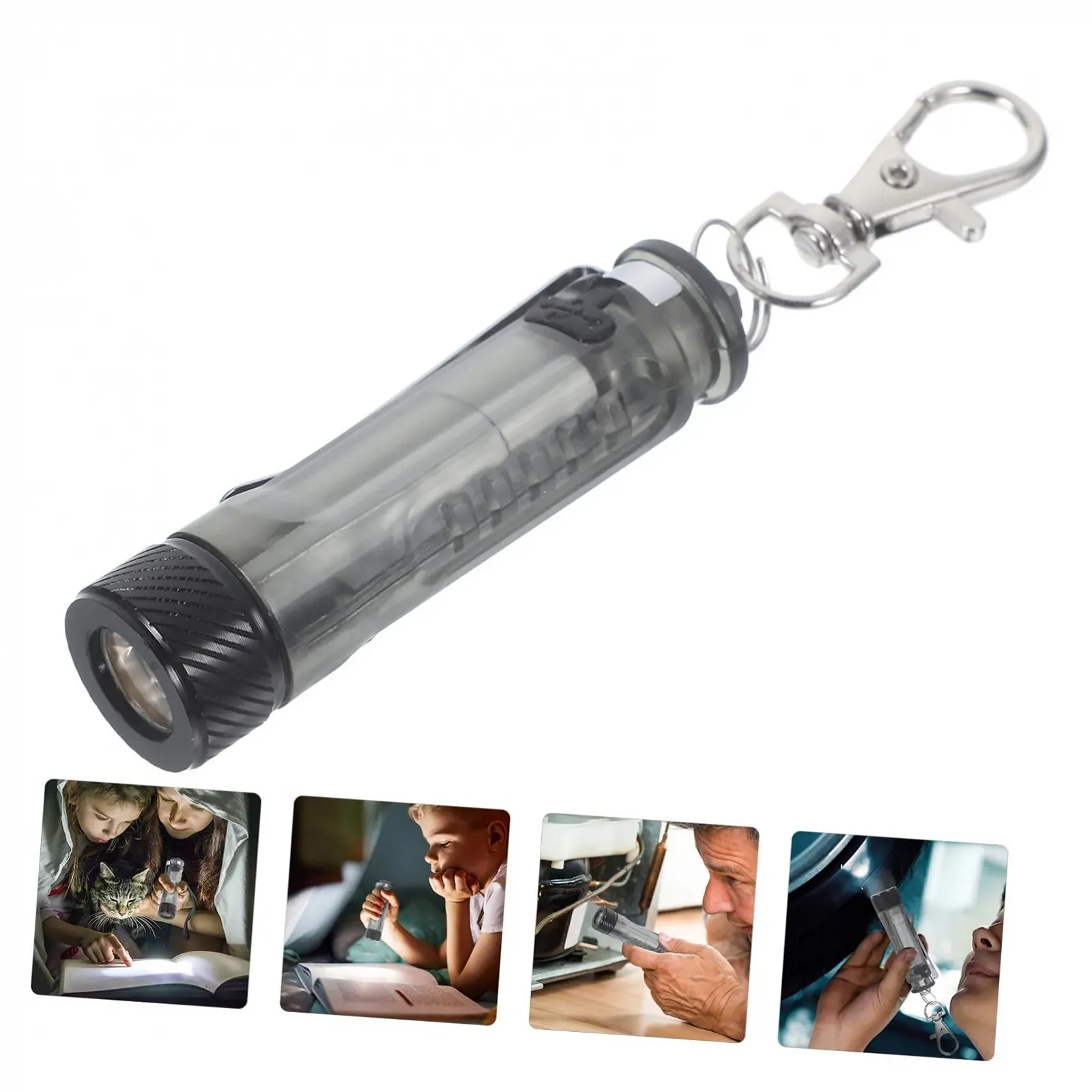 Міні Ліхтарик Портативний Кемпінговий Брелок Інструмент освітлення Міцний і довговічний, фото №8