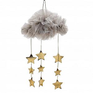 Підвісна прикраса Tubayia Cloud Star Baby Bed Mobile Nursery Photo Props synthetic.ua - Фото 1
