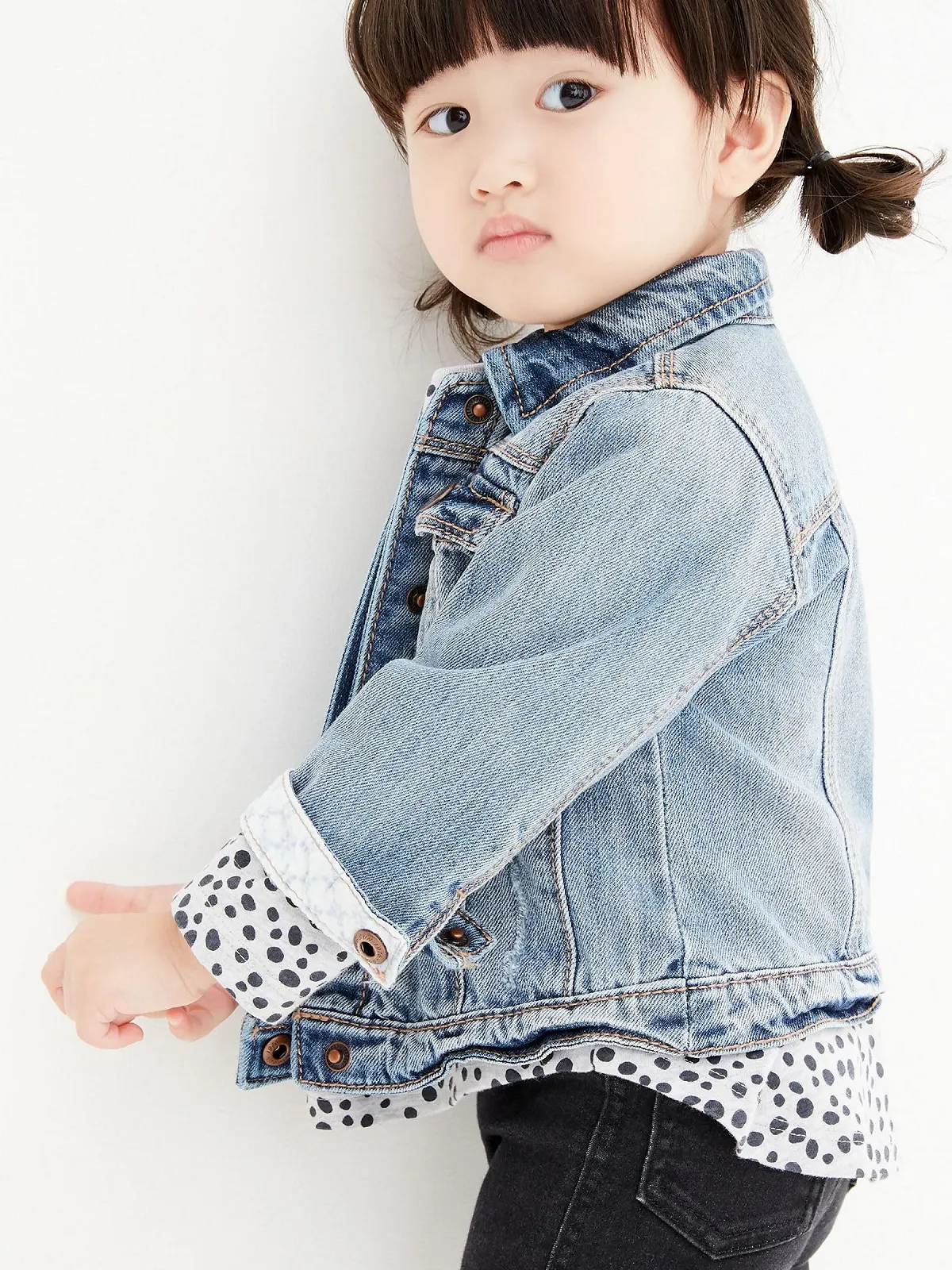 Джинсова куртка next для дівчаток, фото №7