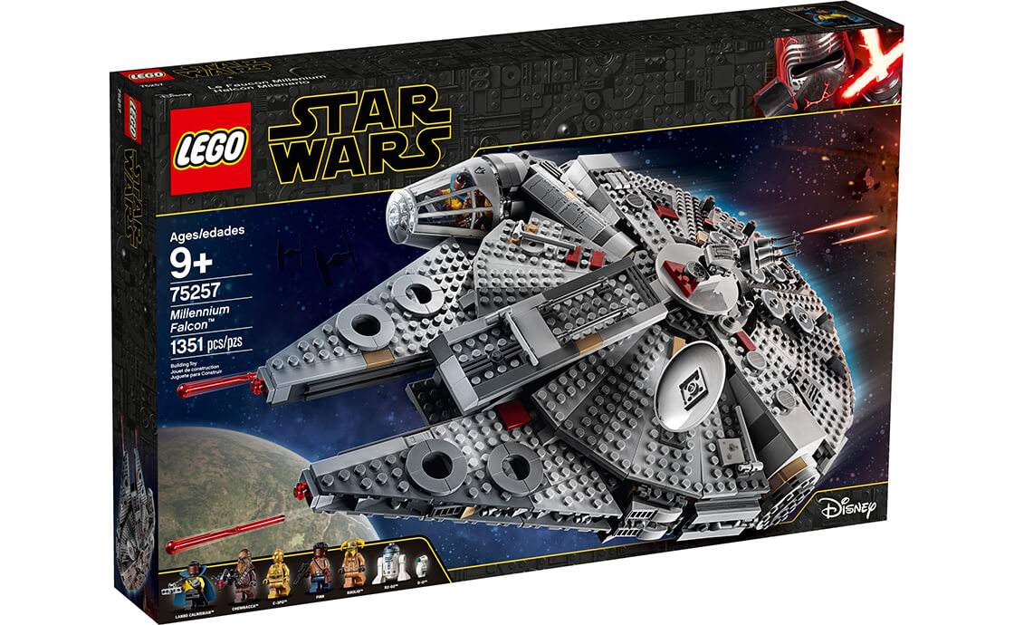 Конструктор LEGO Сокіл тисячоліття 1351 деталей 75257, фото №1