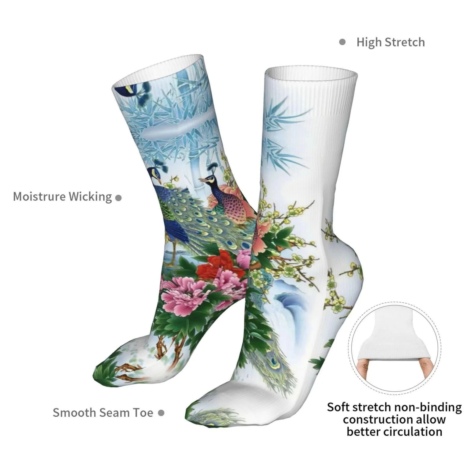 Кумедні Шкарпетки з Соняшниками для Жінок і Чоловіків, фото №9