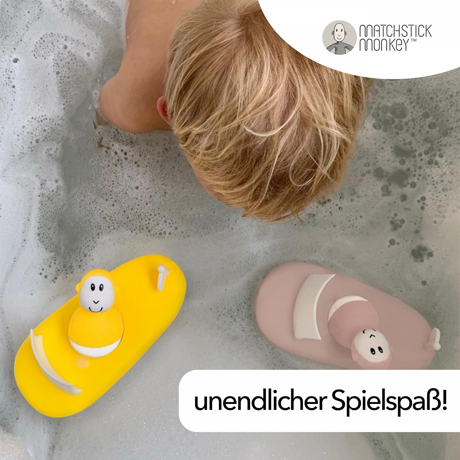 Игрушка для ванной Matchstick Monkey Набор Badezeit Boat детская антимикробная, фото №6