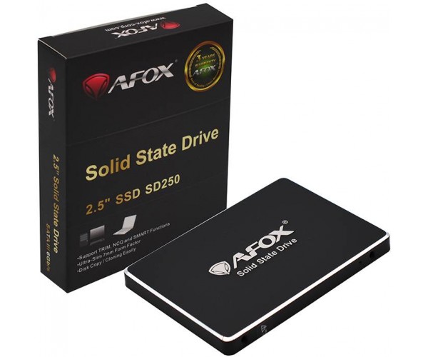 SSD 512GB AFox 2.5" SATA III 3D NAND Retail, фото №6