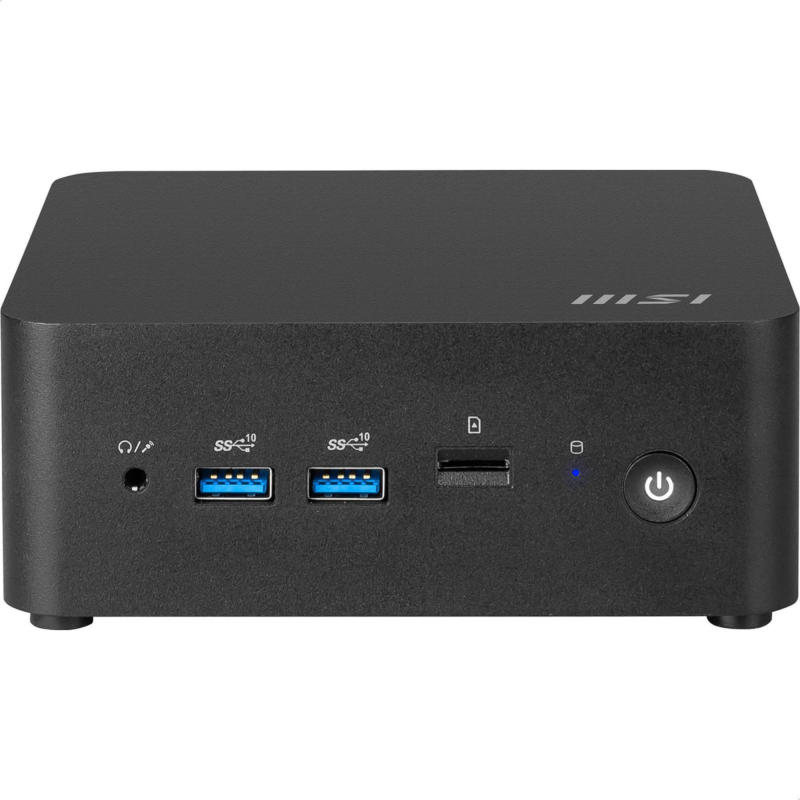 Міні ПК MSI Cubi NUC 1MG-019DE Intel Core 7 150U, Intel UHD Graphics, 16GB DDR5 RAM, 512GB M.2 SSD, WIFI6E, BT 5.3, фото №1