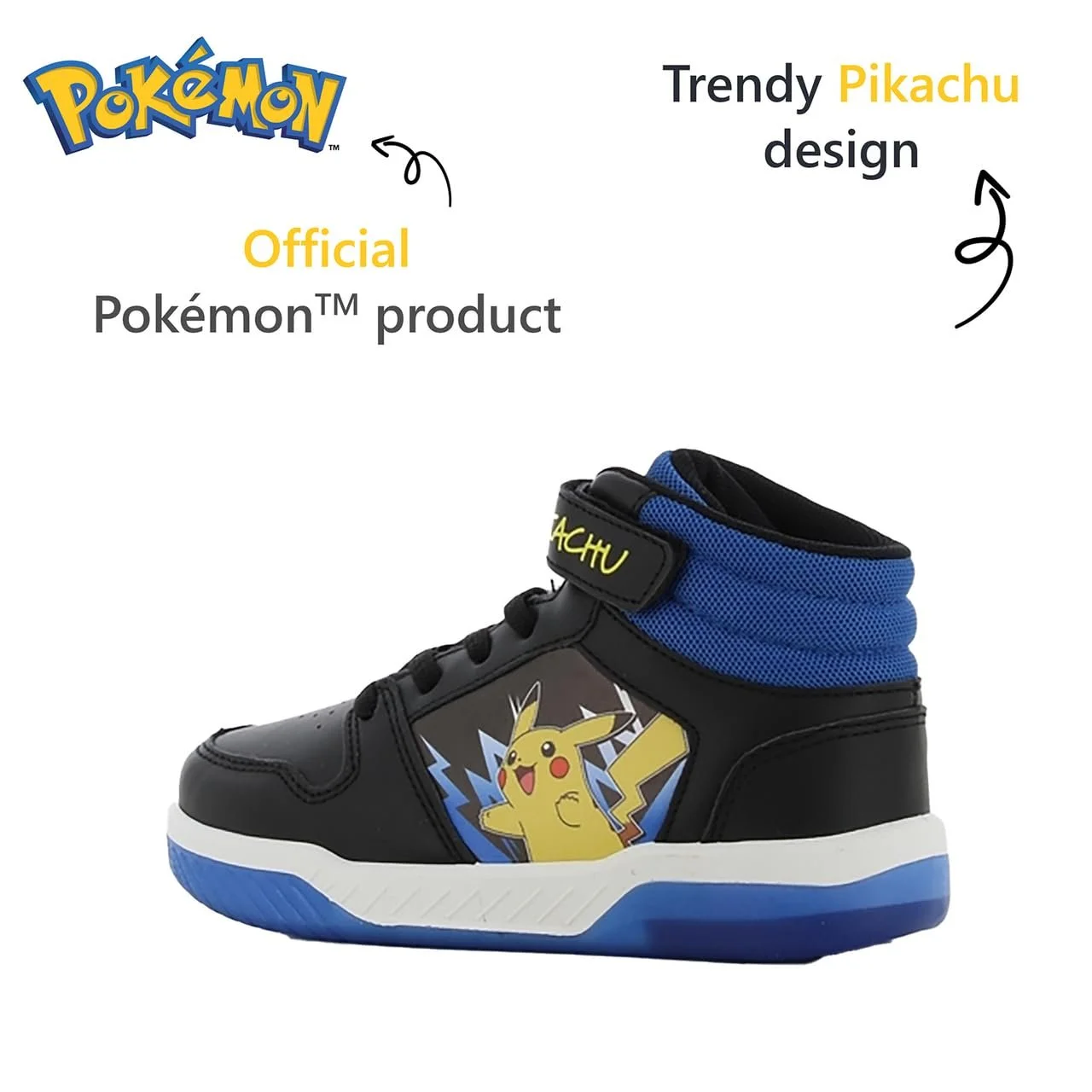 Обувь Leomil Pokémon детская для мальчиков с подсветкой, идеально подходит для школы и досуга, фото №3 Обувь Leomil Pokémon детская для мальчиков с подсветкой, идеально подходит для школы и досуга, фото №3