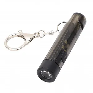 Ліхтарик Domary USB C -Schlfsselbund -Taschenlampe Перезаряджуваний Портативний Багатофункціональний зі свистком для надзвичайних ситуацій на відкритому повітрі synthetic.ua - Фото 1