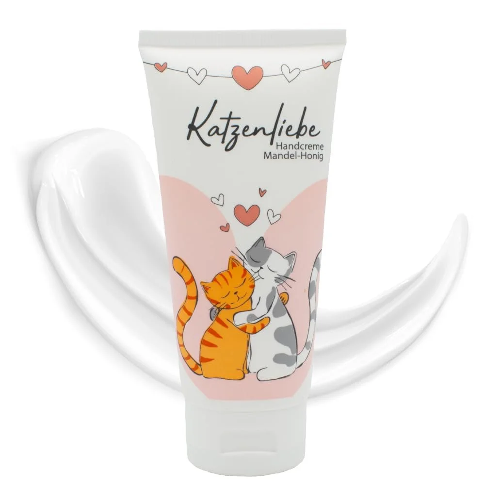 Крем для рук Katzenliebe Миндаль Мёд 100 мл Лимитированная серия, фото №1