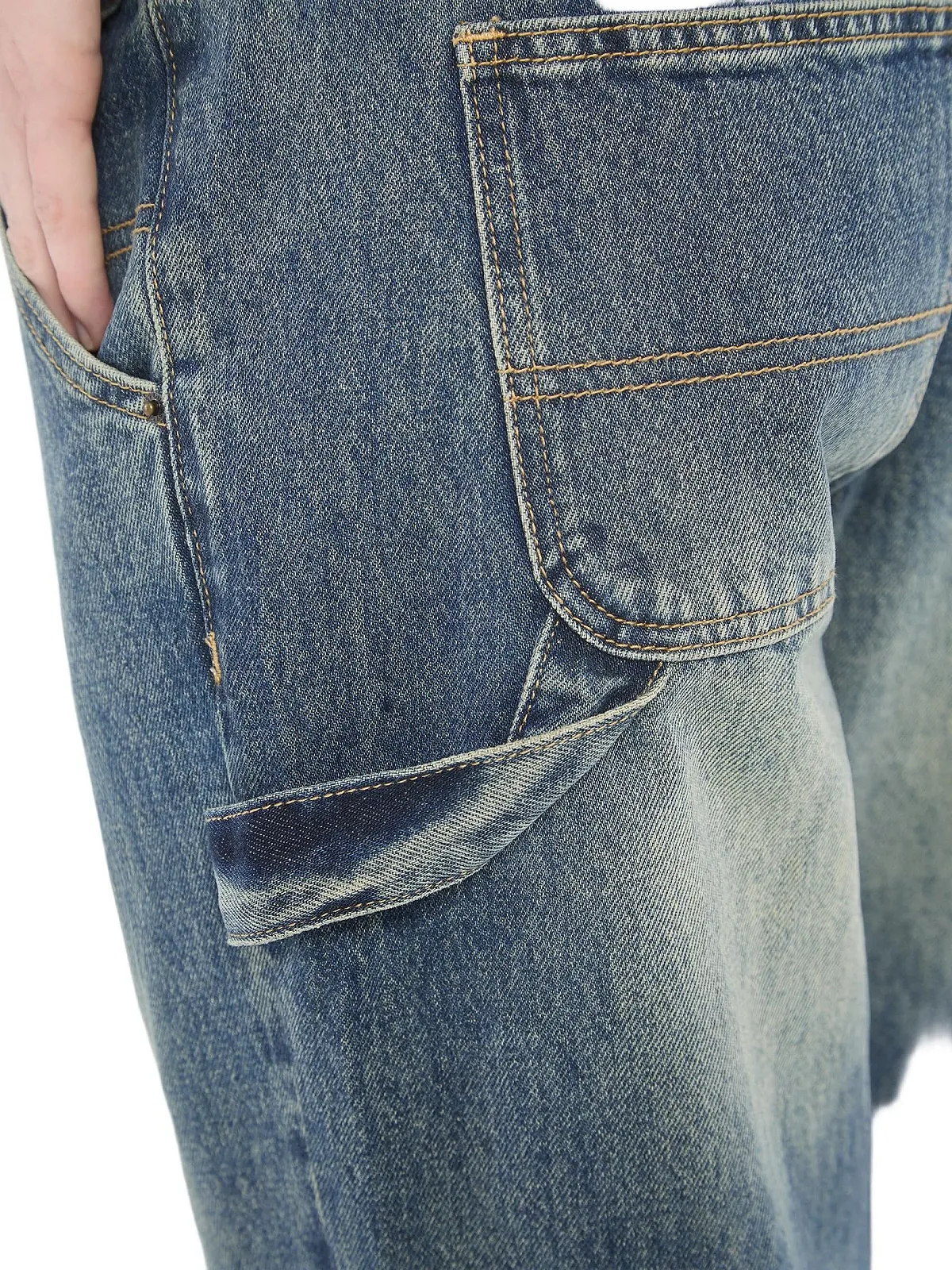 Джинси GUESS Originals Zimmermanns з подвійним поясом Go Lt Vintage Tinted Medi, 27, фото №4