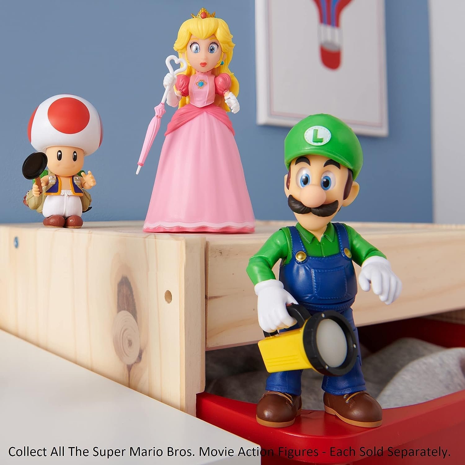 Фігурка Nintendo Super Mario Movie Peach 13 см, фото №12