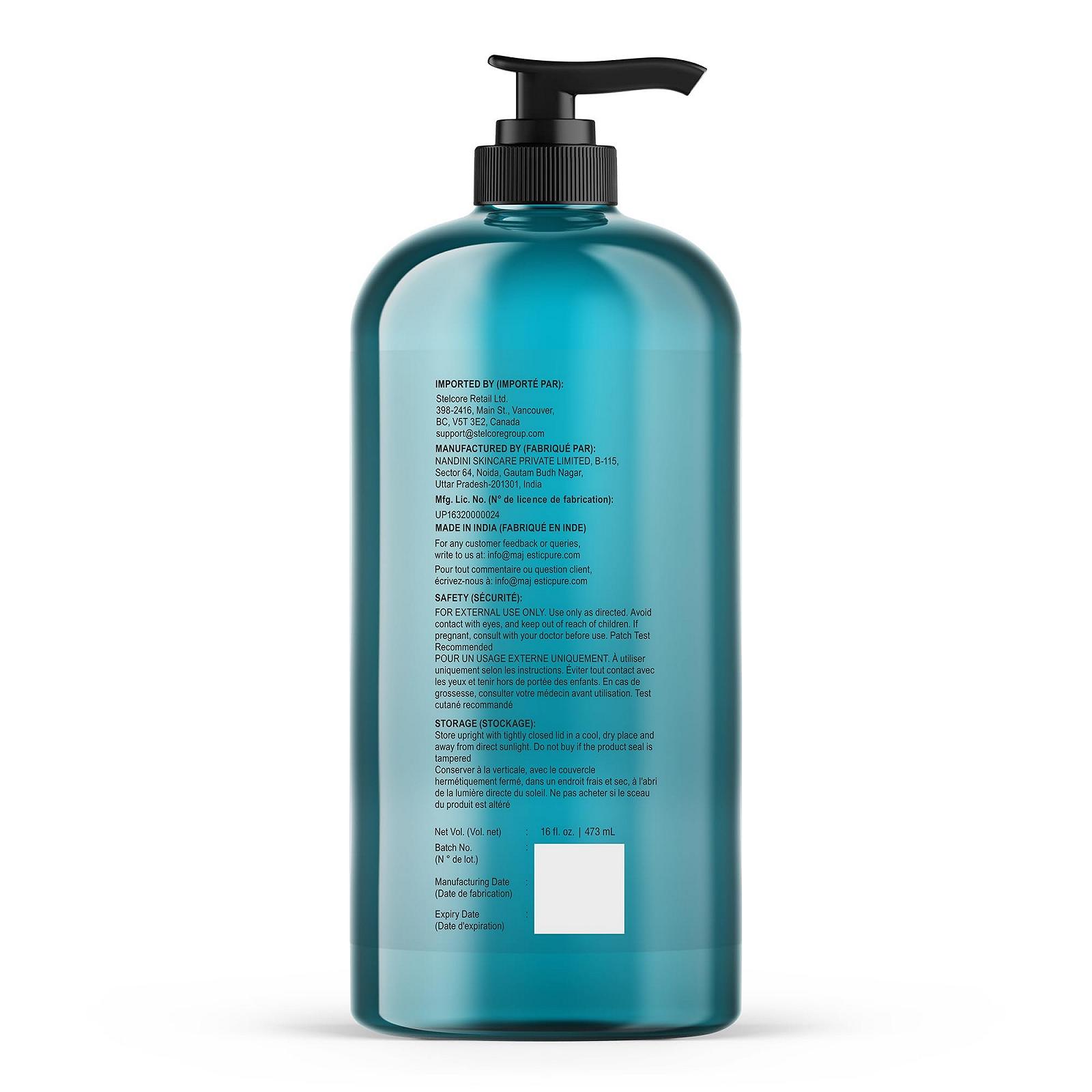 Гель для душу та піна для ванни Botanic Hearth Hyaluronic Acid Jojoba Зволожувальний 473 мл, фото №3