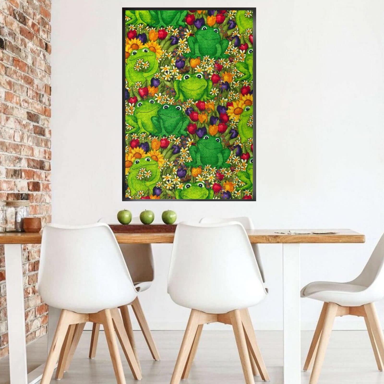 Пазл Frog Print 1000 элементов деревянный, фото №7