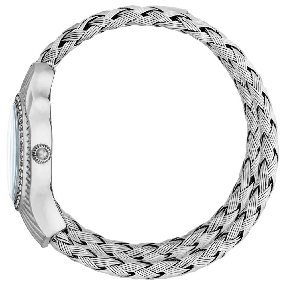 Женские аналоговые кварцевые часы Just Cavalli JC1L305M0015 с браслетом из нержавеющей стали, серебристый, классический, фото №3