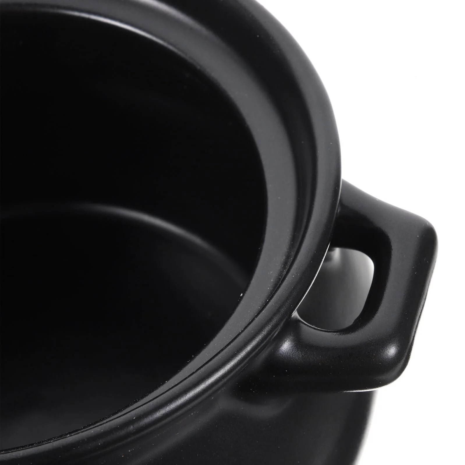 Кастрюля керамическая с крышкой 2 l Black, фото №3