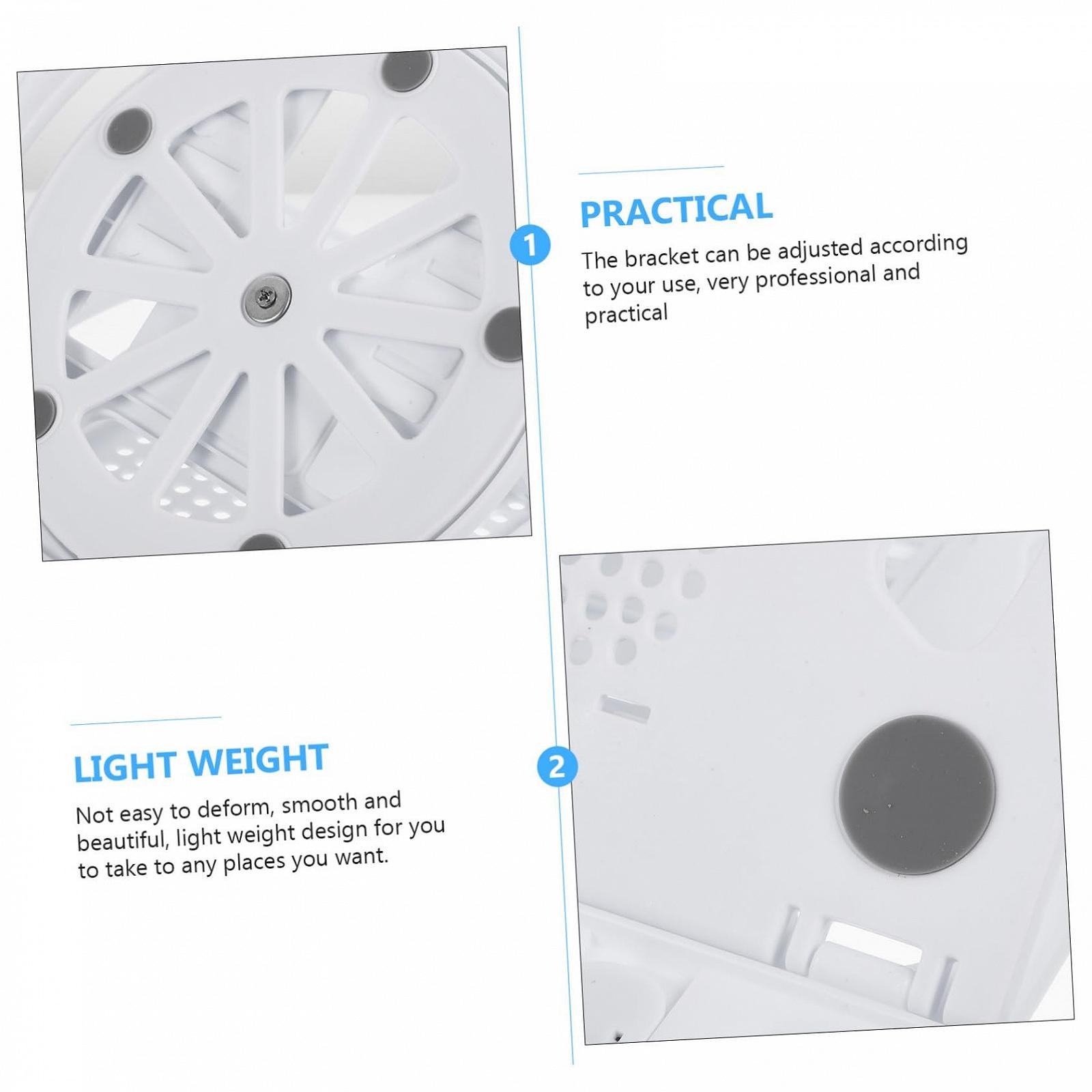 Підставка для планшета складана Gadpiparty регульована для столу сумісна для звільнення рук для потокового відео прослуховування музики або відеодзвінків, фото №8