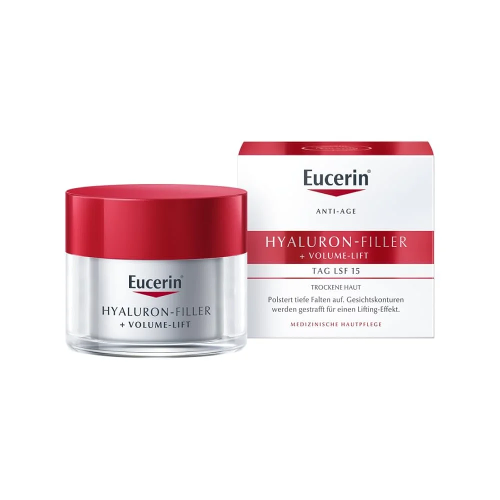 Денний крем Eucerin VOLUME-FILLER для сухої шкіри, 50 мл, фото №1 Денний крем Eucerin VOLUME-FILLER для сухої шкіри, 50 мл, фото №1