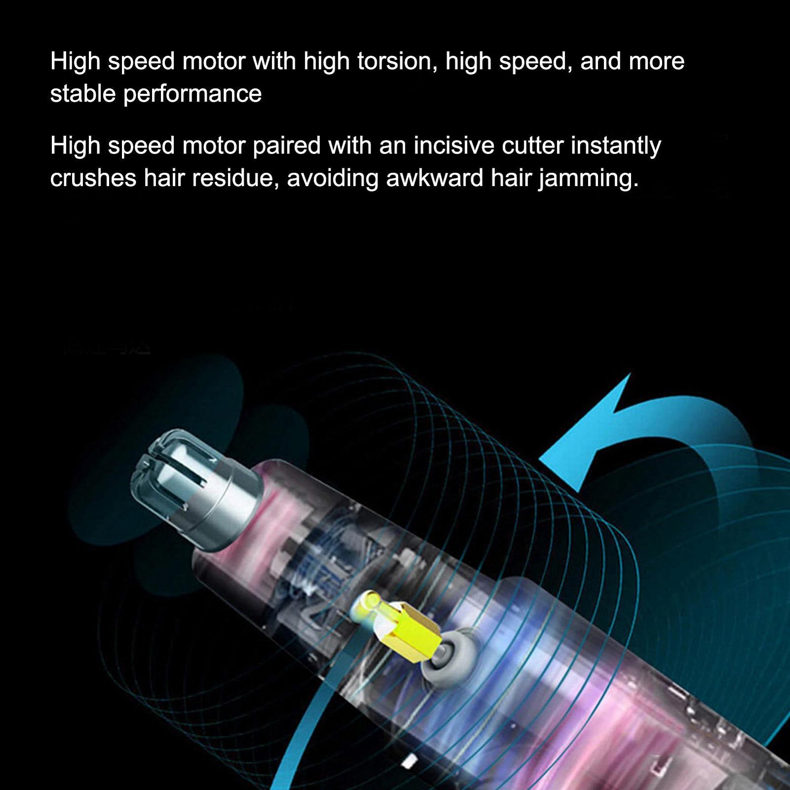 Тример Nasenhaarschneider 5V 360°-обертання Двосторонній знімний портативний, фото №5