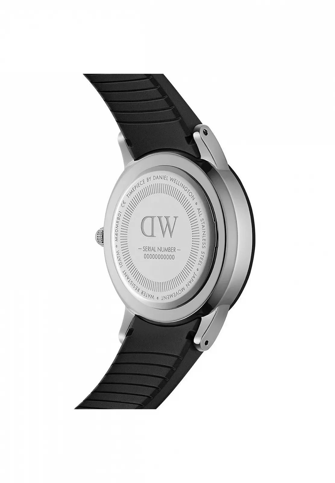 Часы Daniel Wellington Iconic Серебряный Каучук, фото №4