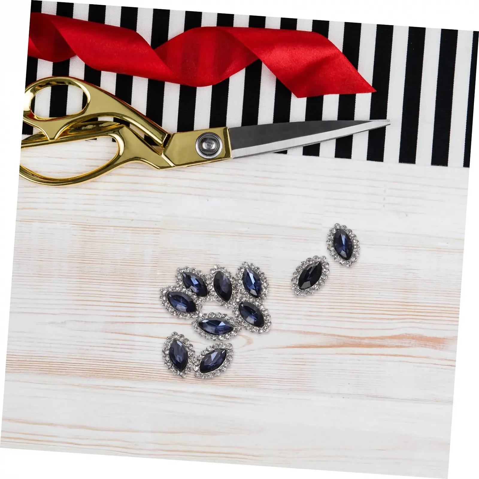 Прикраса Скло, Без каменів, 10 шт, фото №4