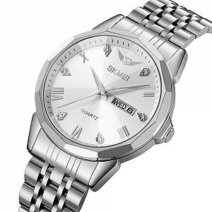 Годинник Skmei 2291SIWT Silver-White synthetic.ua - Фото 1